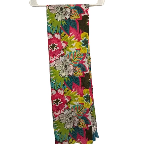 Old Navy Floral Scarf Sz OS - Picture 2 of 4